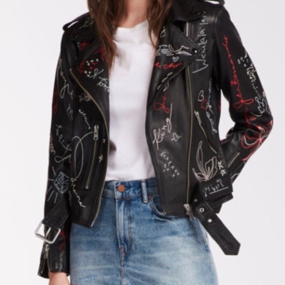 AllSaints Leather Jacket - Balfern